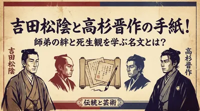 吉田松陰と高杉晋作の手紙！師弟の絆と死生観を学ぶ名文とは？